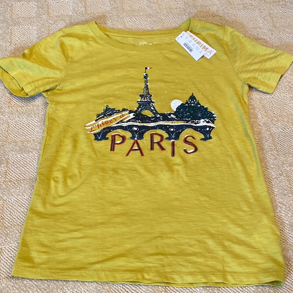 NEW J Crew Paris T-shirt